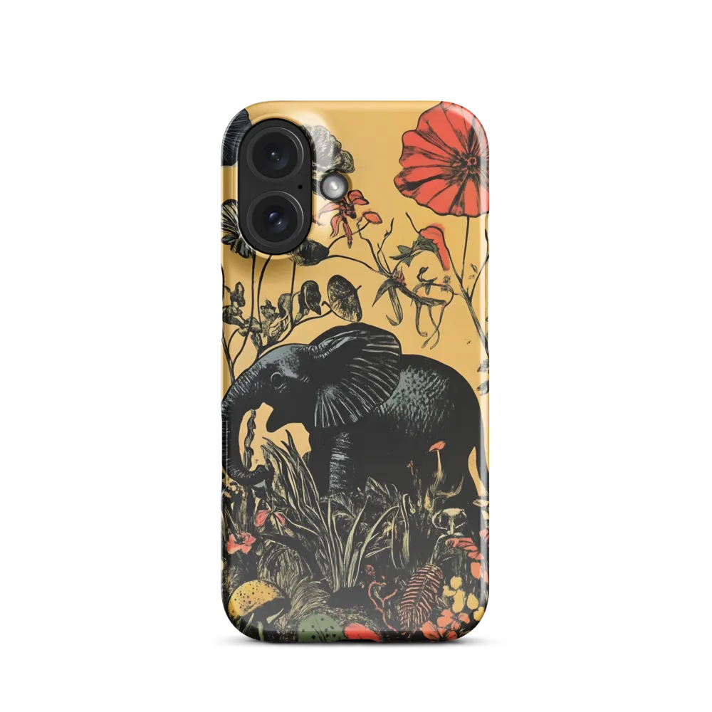 Floral Majesty: The Elephant's Sanctuary