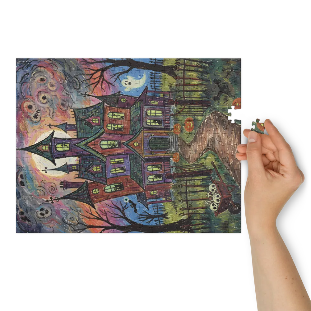 Moonlit Haunted House | Jigsaw Puzzles
