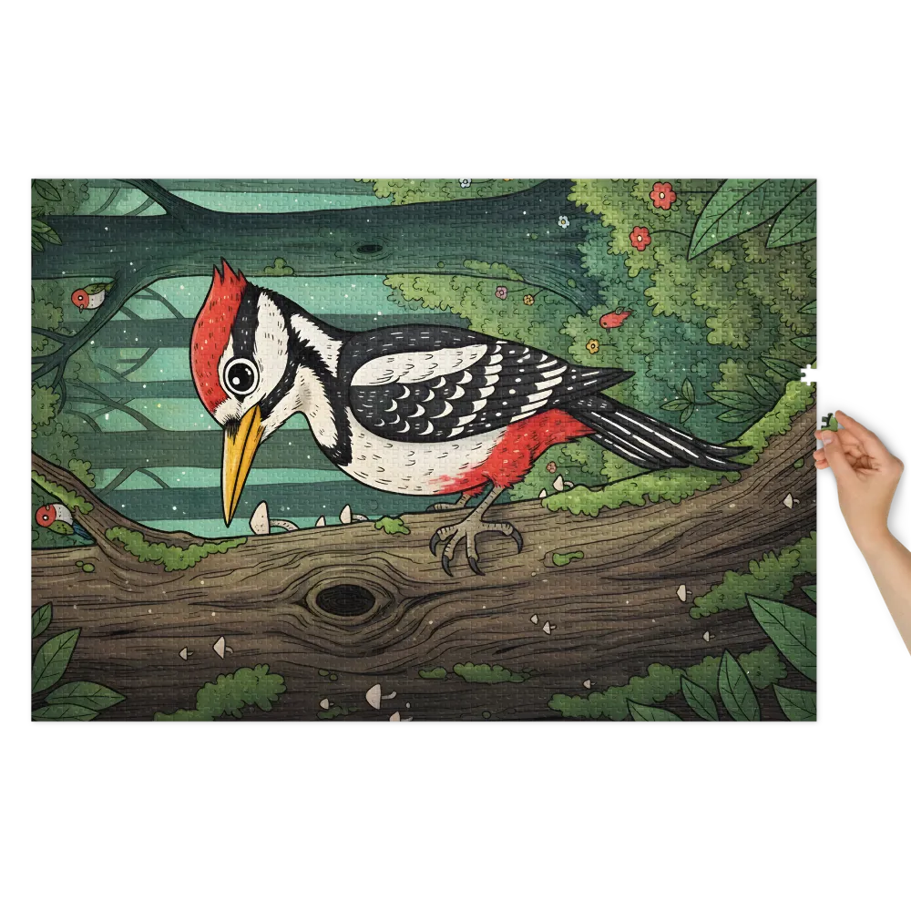 Forest Woodpecker | Jigsaw Puzzles