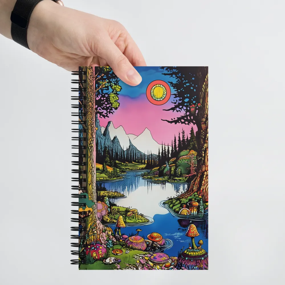 Mystic Mushroom Forest 
 Spiral Notebook | 140 pages