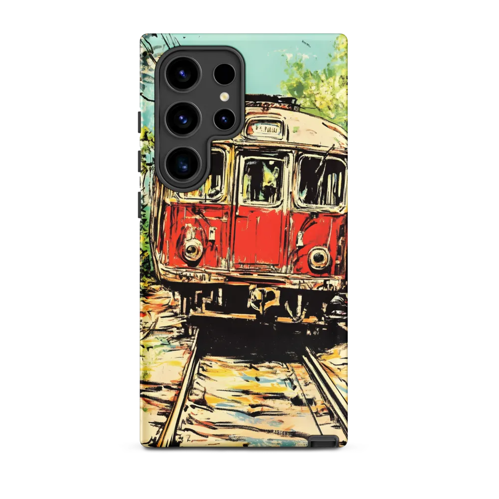 Vintage Train Illustration | Phone Case