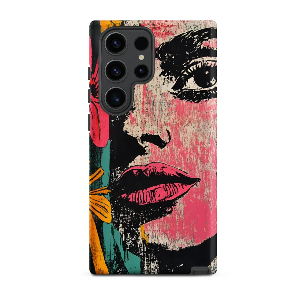 Floral Pop Portrait | Phone Case