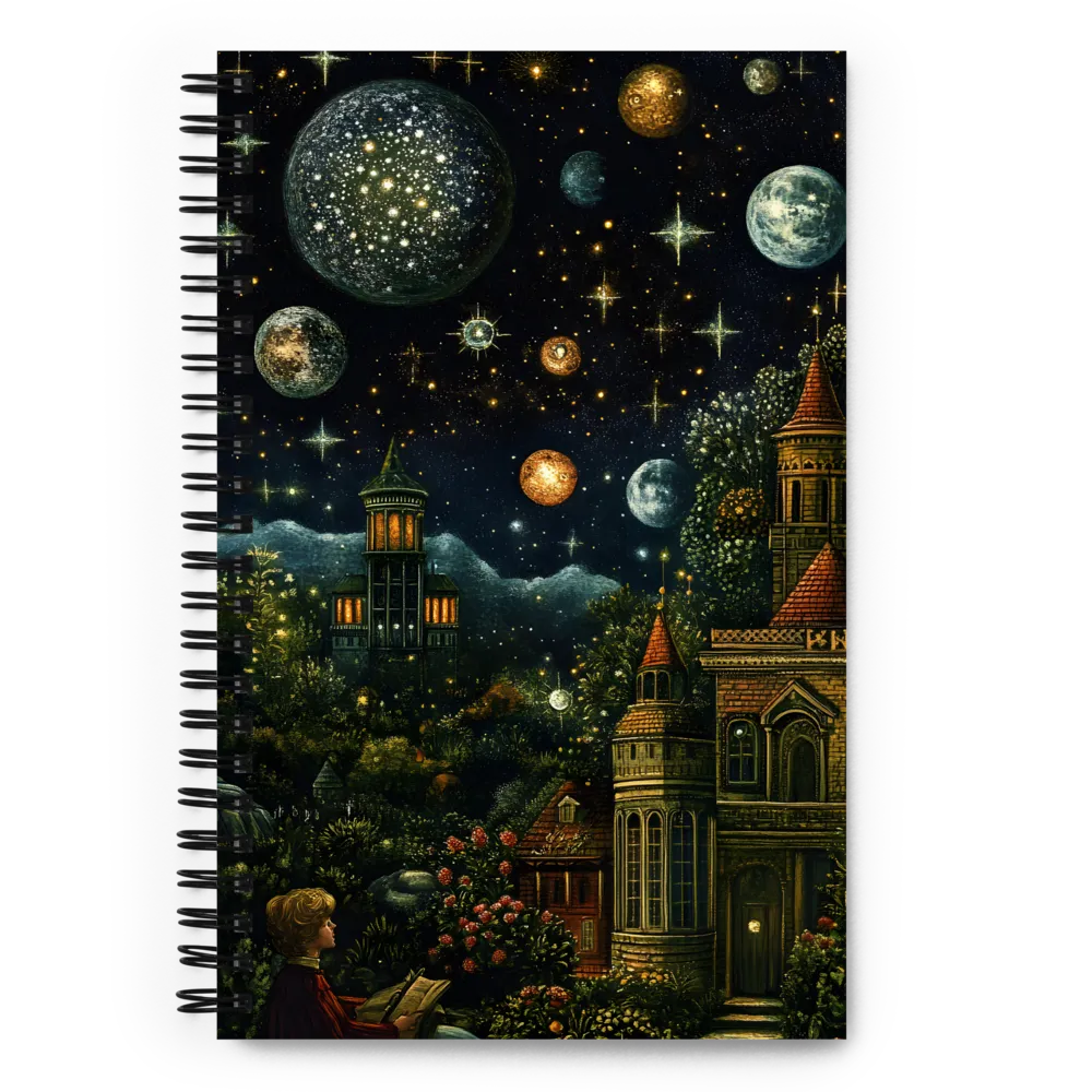 Celestial Garden Dream 
 Spiral Notebook | 140 pages