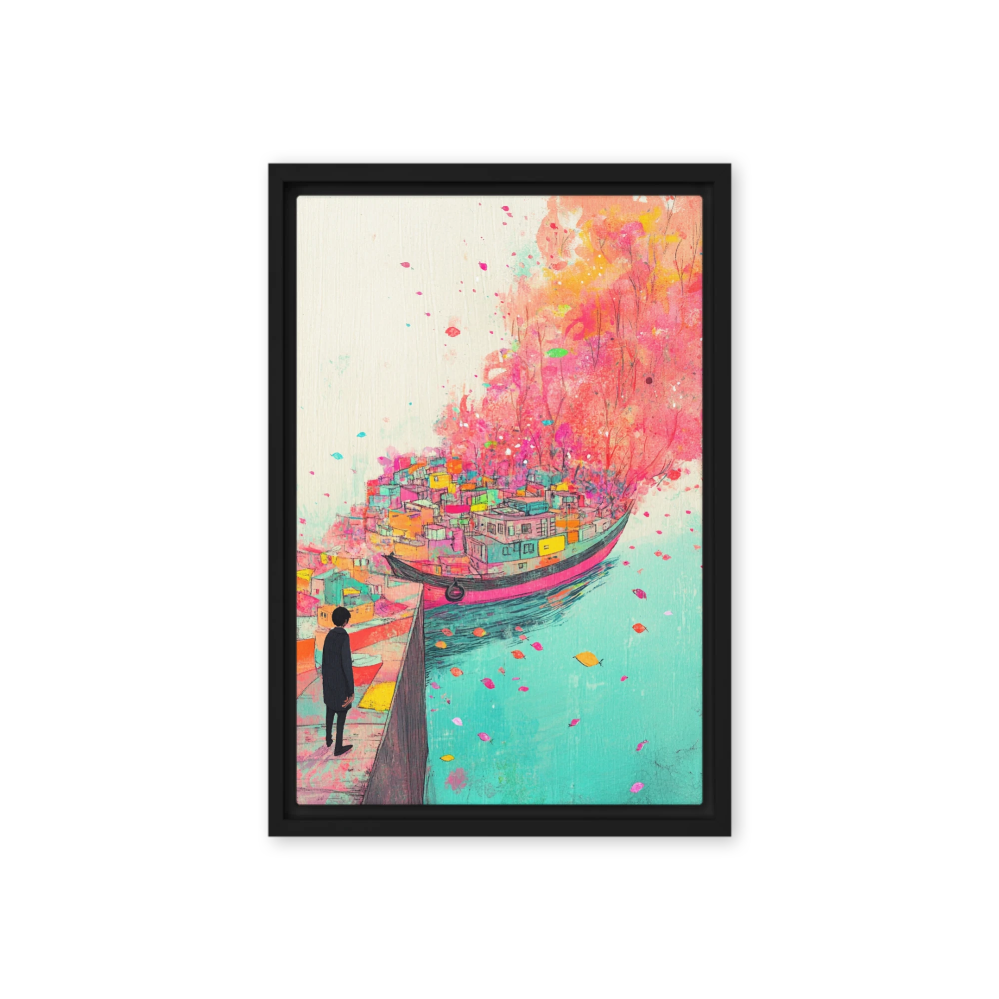 The Floating City Journey | Art Print