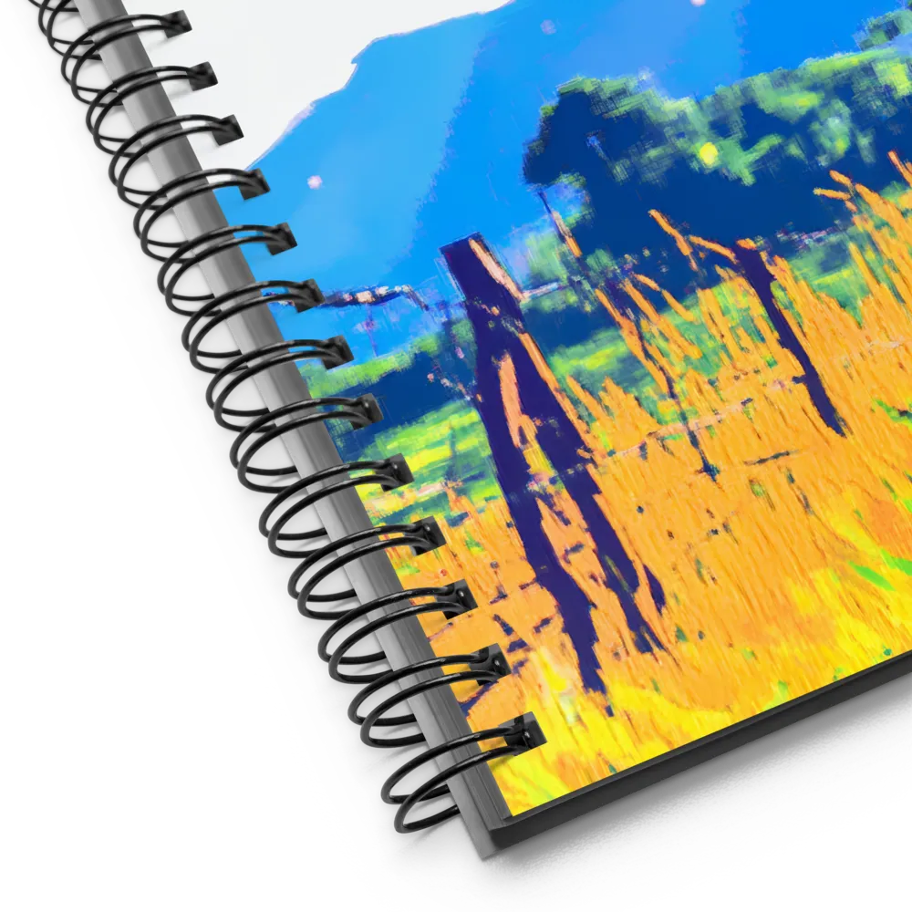 Autumn Mountain Impression 
 Spiral Notebook | 140 pages