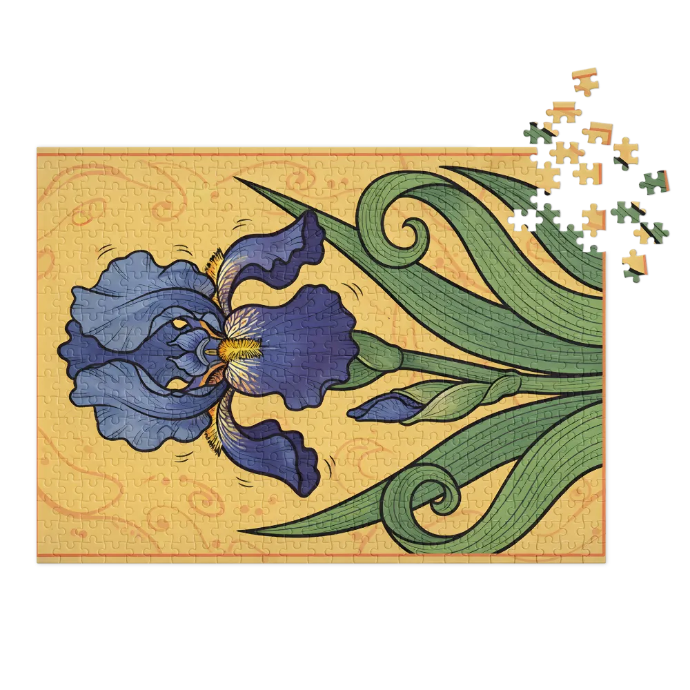 Art Nouveau Iris