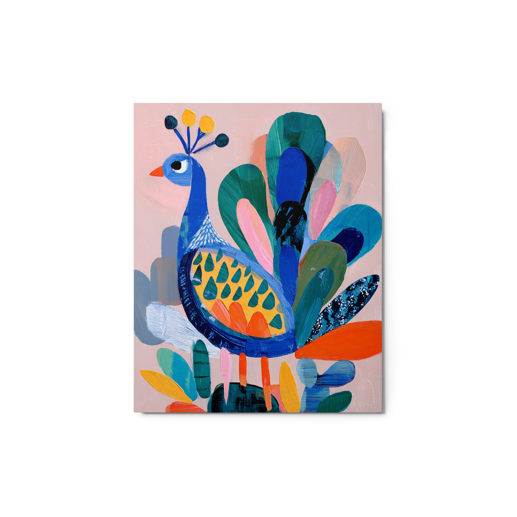 Vibrant Peacock