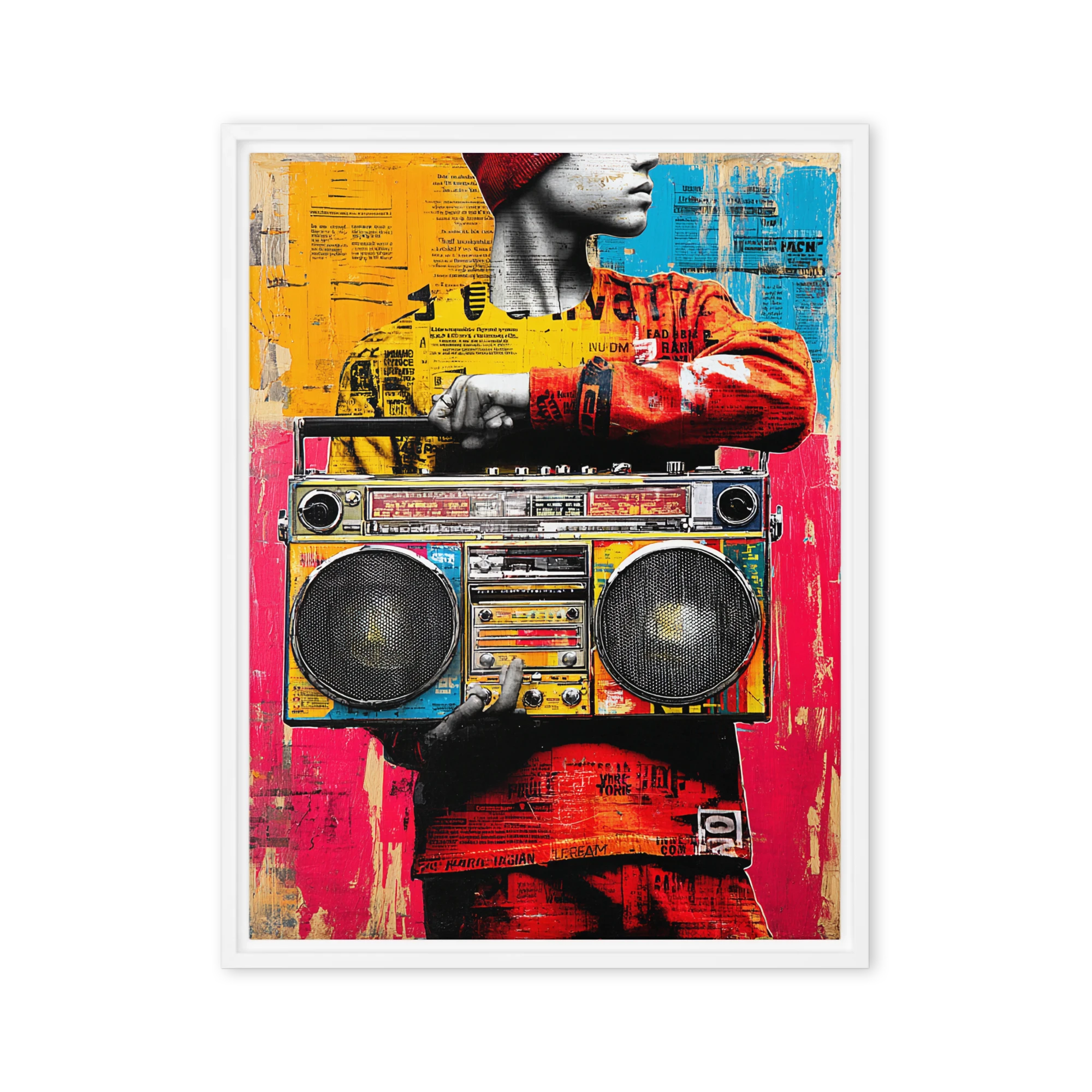 Street Beat Collage | Art Print