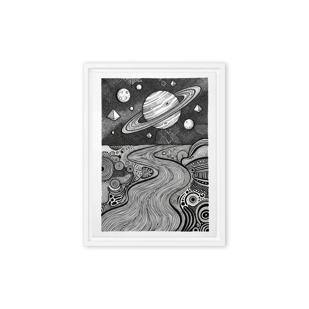 Cosmic Flow Meditation | Art Print