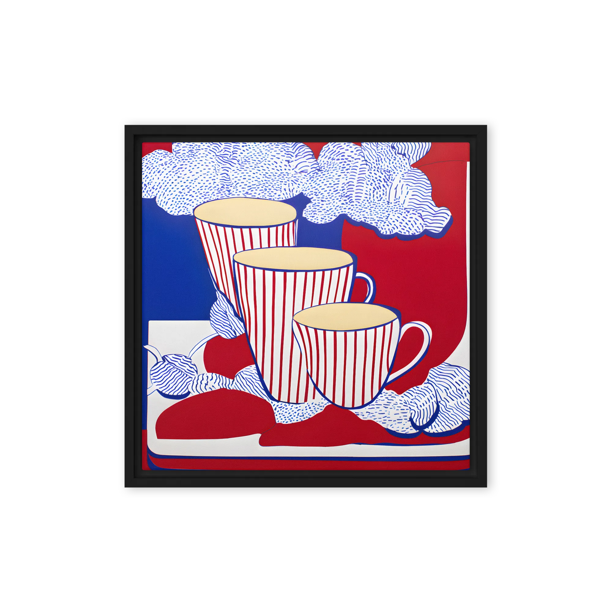 Pop Art Still Life 
 Canvas | 16″x 16″