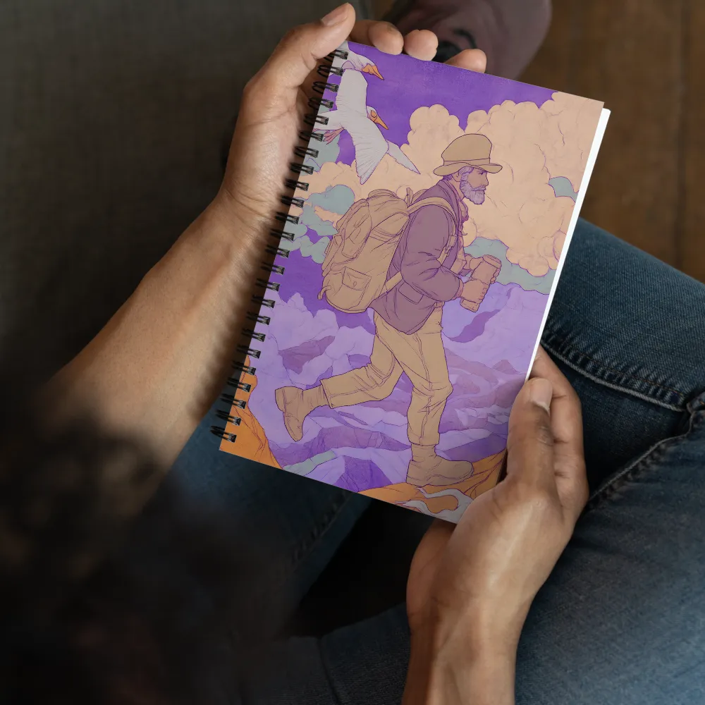 The Traveler's Ascent 
 Spiral Notebook | 140 pages