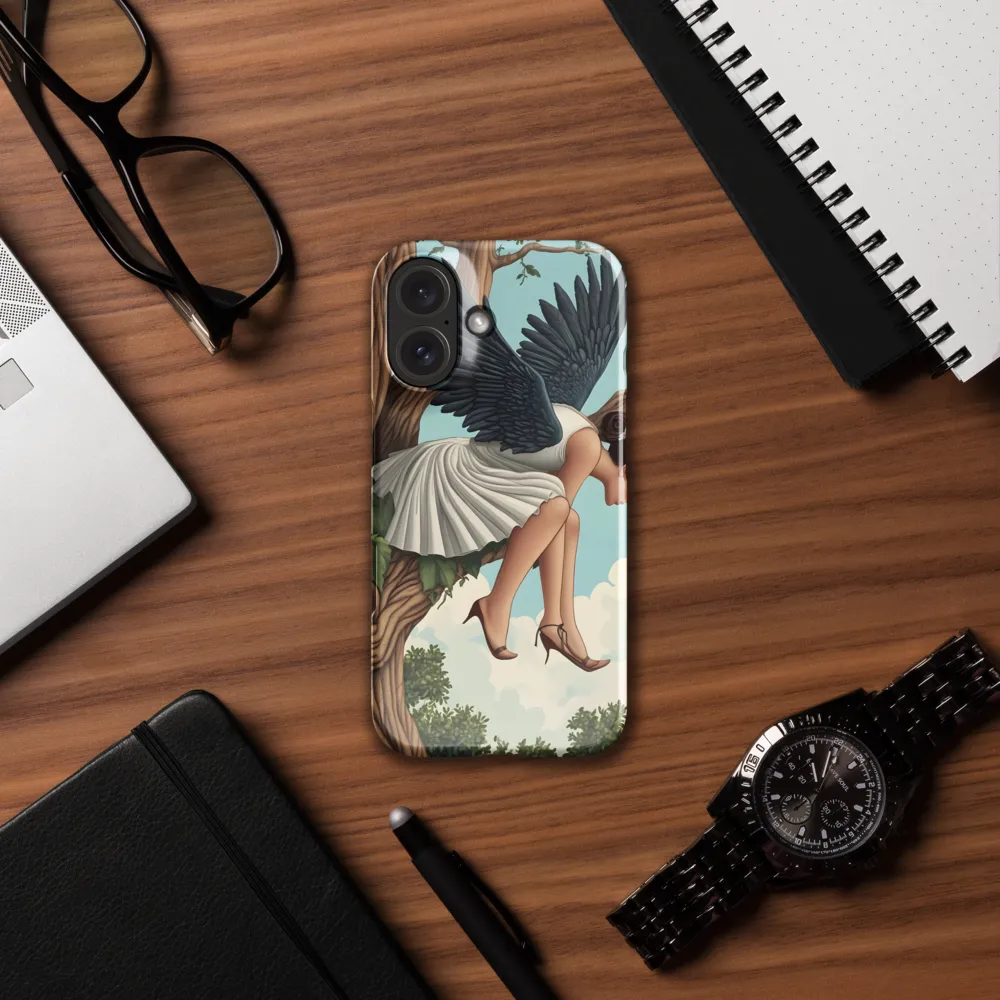 The Winged One's Perch 
 iPhone 17 Pro Max | Snap Case