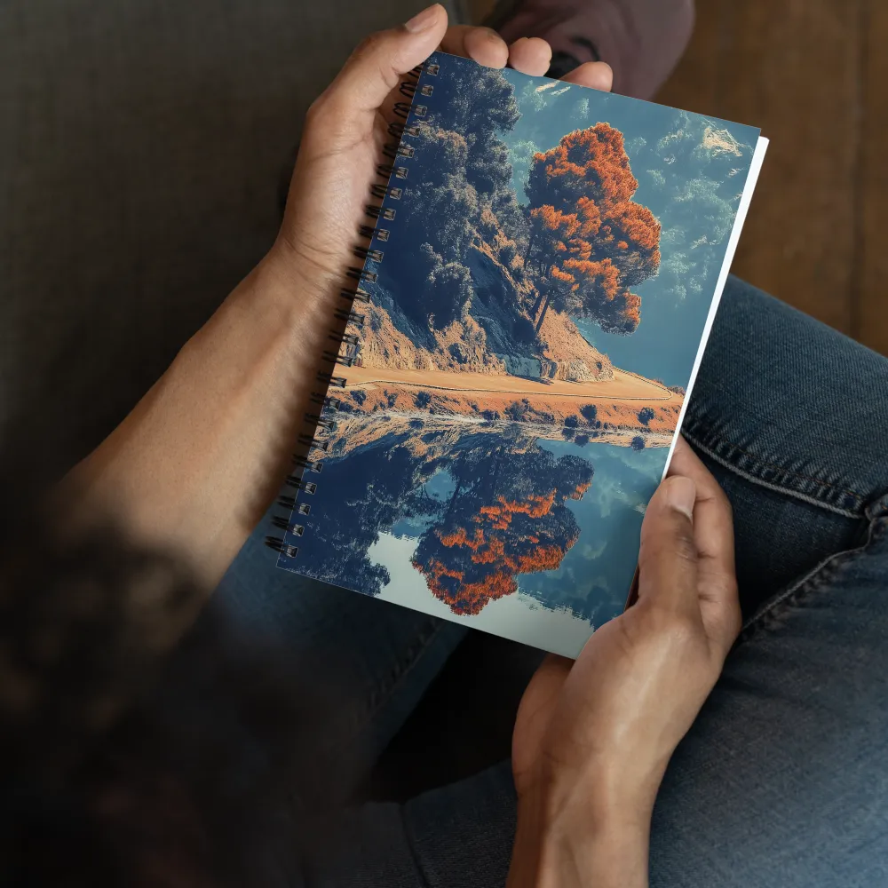 Reflection's Edge 
 Spiral Notebook | 140 pages