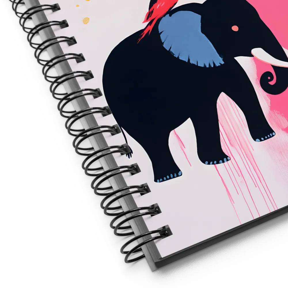 Whimsical Safari Harmony 
 Spiral Notebook | 140 pages