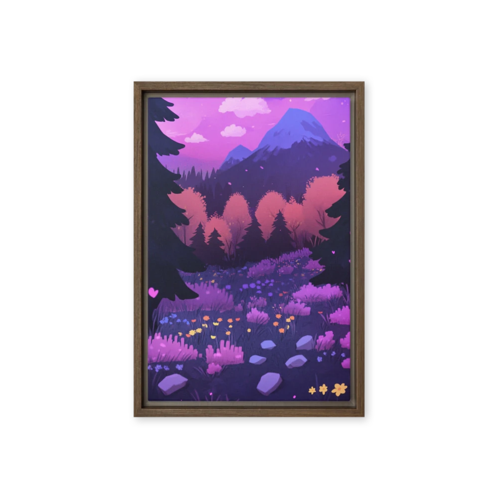 Enchanted Twilight Forest | Art Print