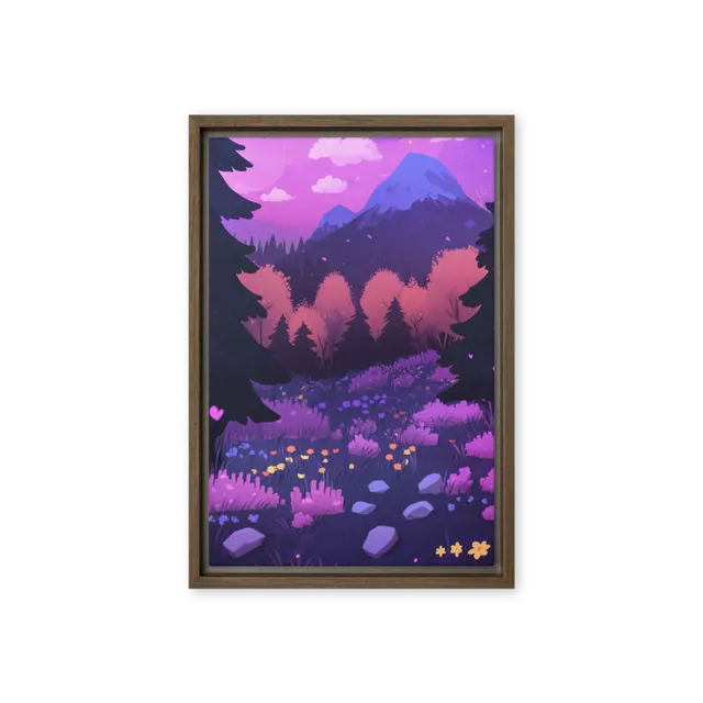 Enchanted Twilight Forest | Art Print