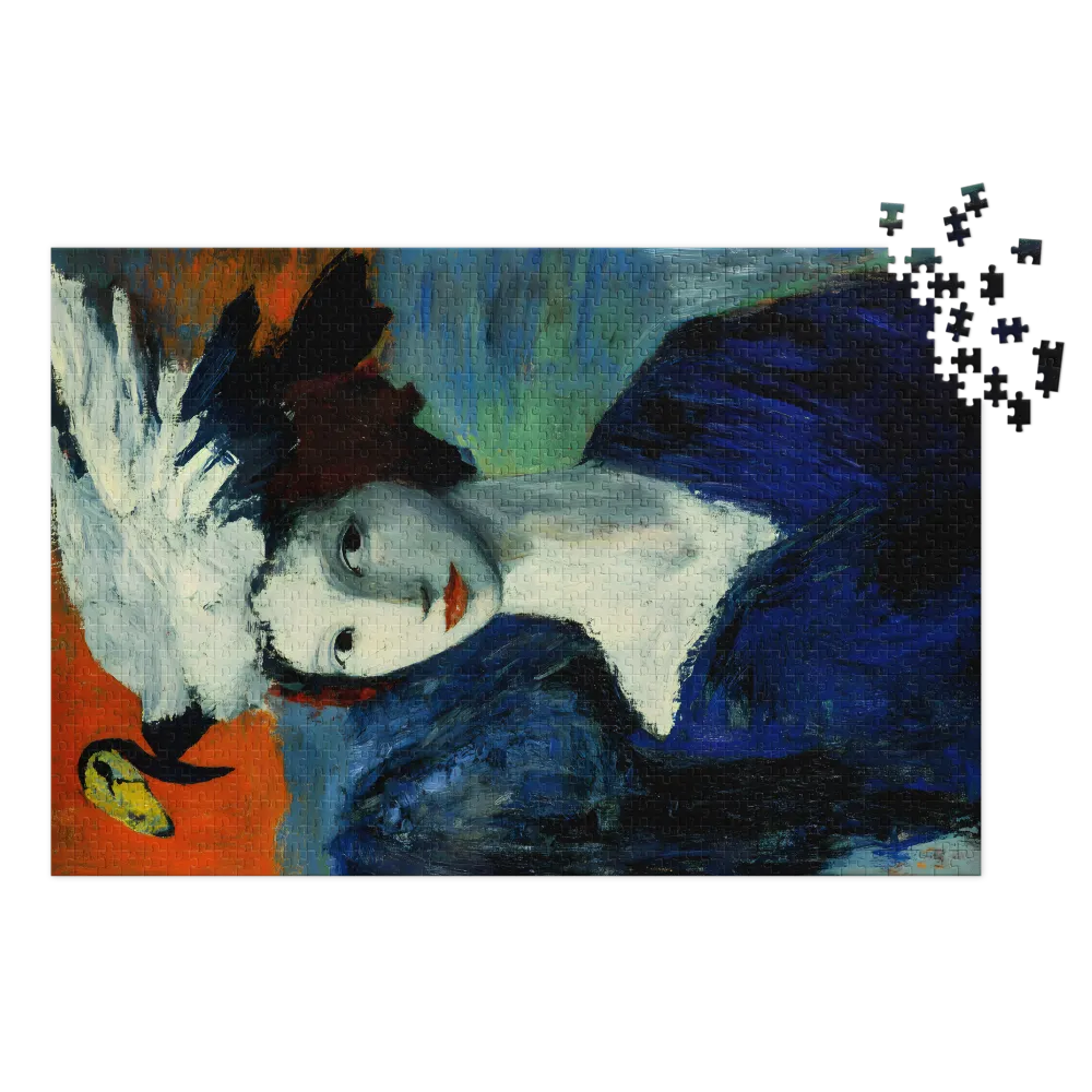 Woman with Bird Headdress