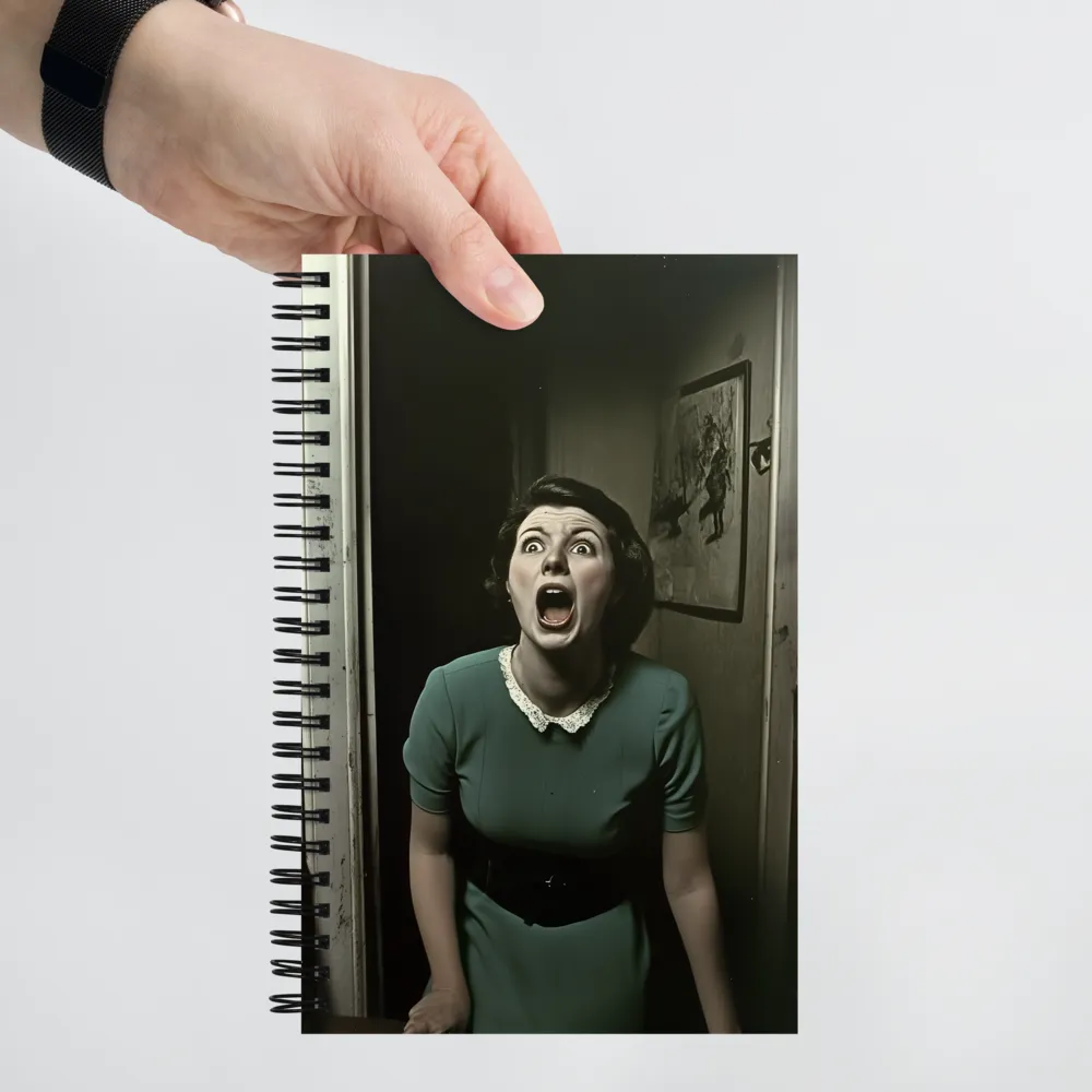 The Silent Scream 
 Spiral Notebook | 140 pages