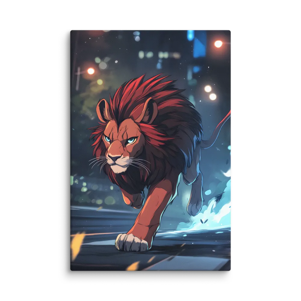 Urban Night Hunter 
 Canvas | 32″x 48″