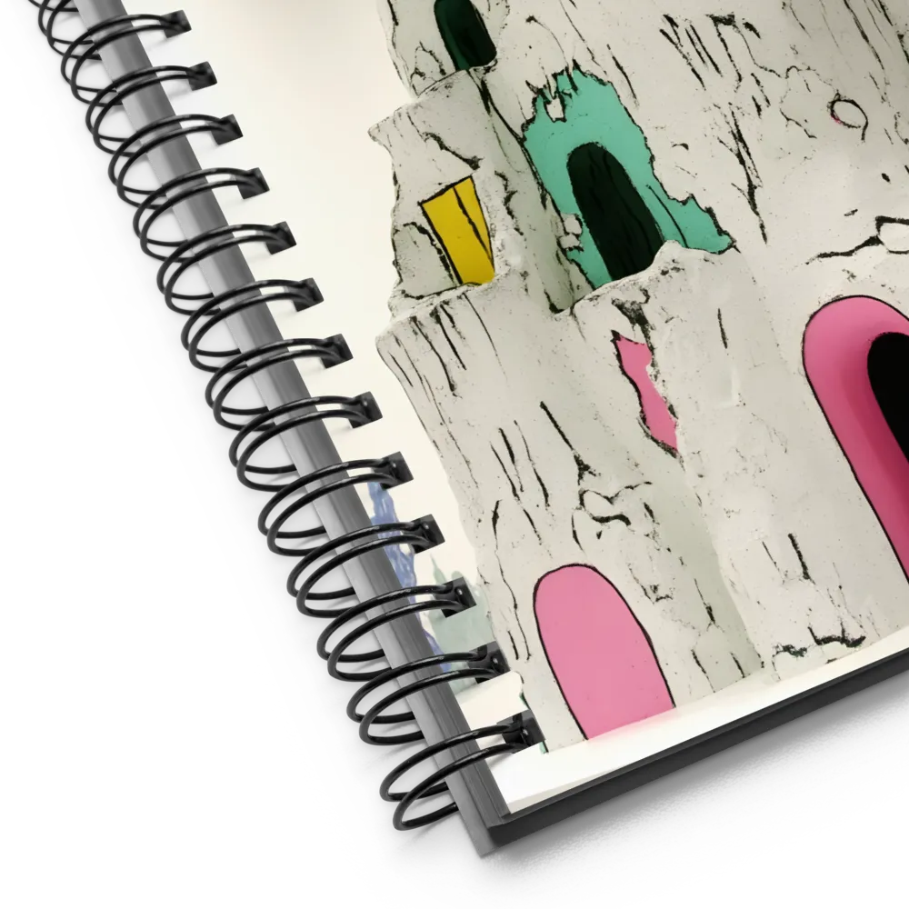 The Whimsical Mushroom Castle 
 Spiral Notebook | 140 pages