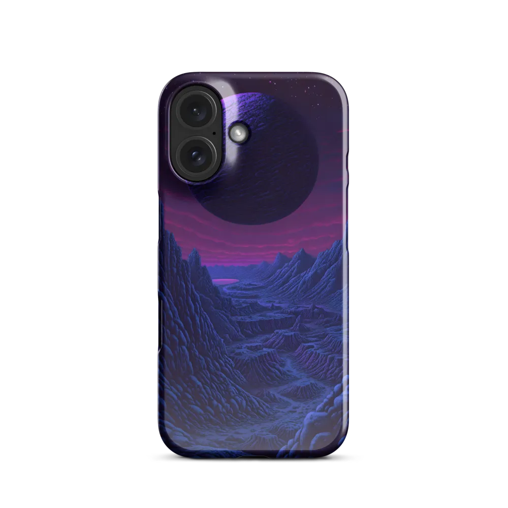 Cosmic Peaks and Purple Orb 
 Samsung Galaxy S25 Plus | Tough Case