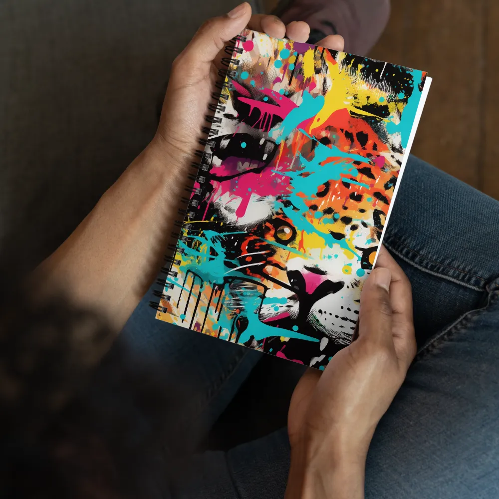 Fierce Fusion: Tiger and Lion in Graffiti