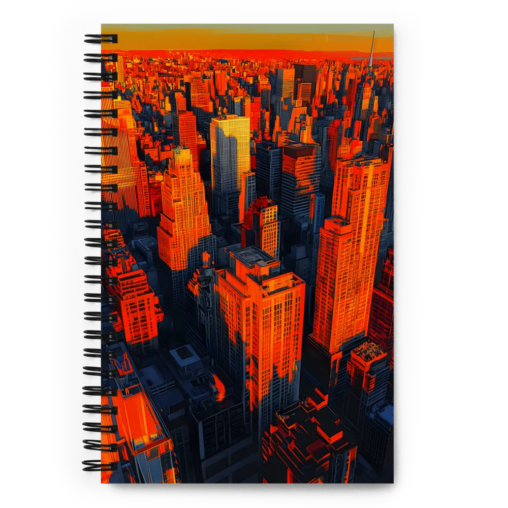 Urban Glow 
 Spiral Notebook | 140 pages