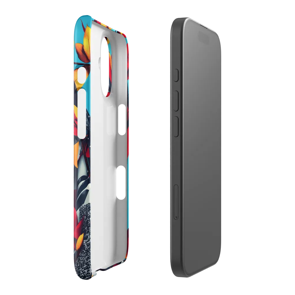 Cybernetic Bloom 
 iPhone 12 | Snap Case