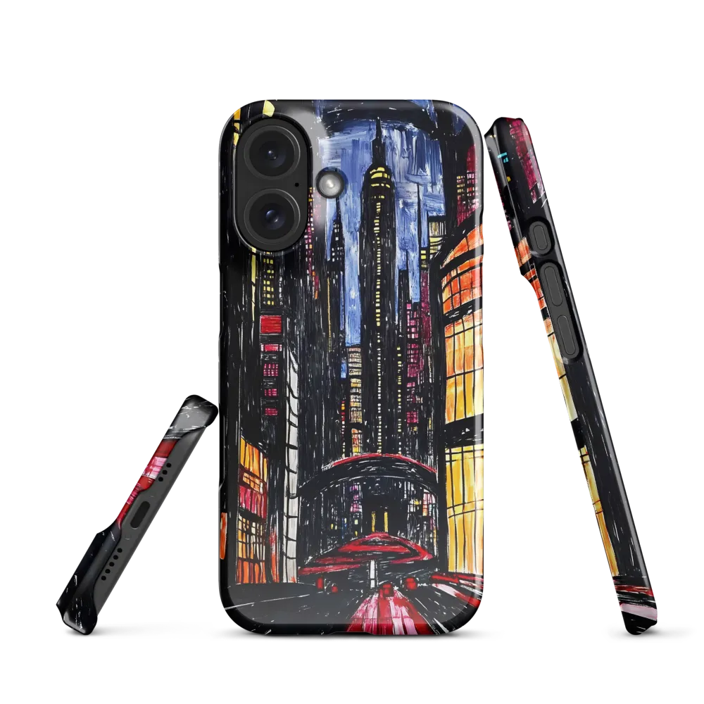 Urban Canvas at Dusk 
 iPhone 16 Pro | MagSafe® Tough Case