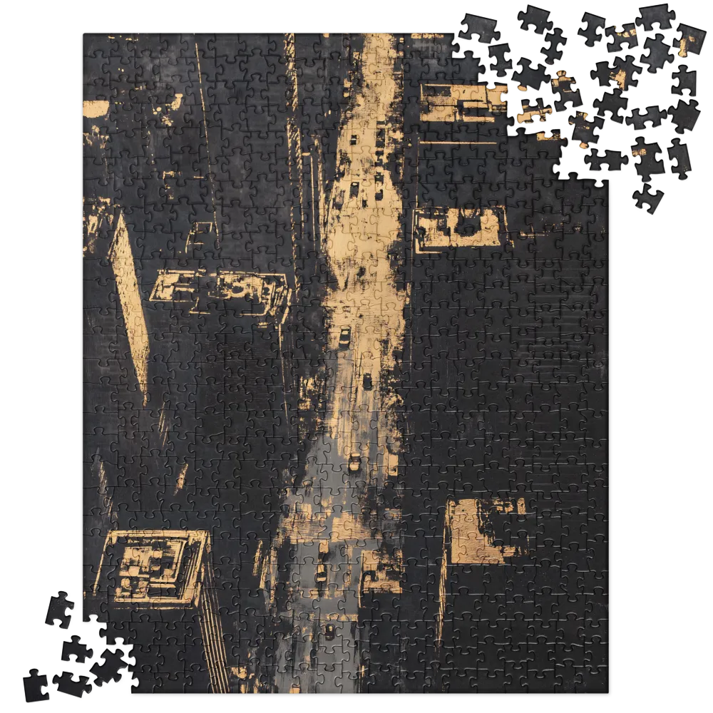 Urban Golden Echoes 
 Jigsaw Puzzle