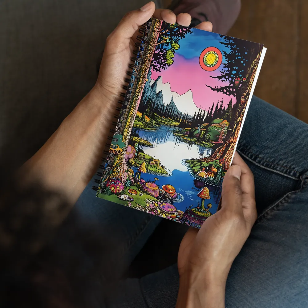 Mystic Mushroom Forest 
 Spiral Notebook | 140 pages