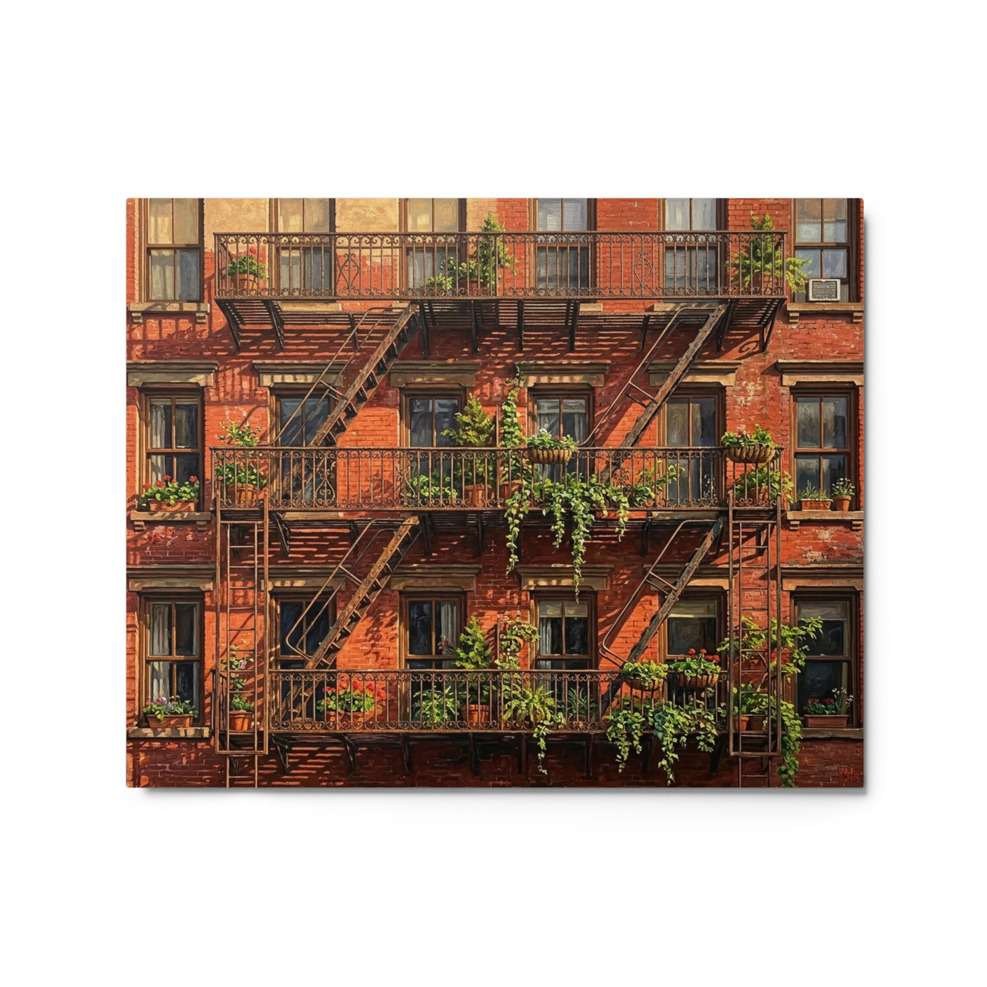 Urban Greenery Fire Escape