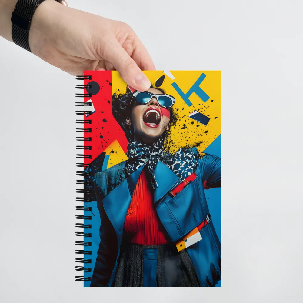 Exuberant Expression 
 Spiral Notebook | 140 pages