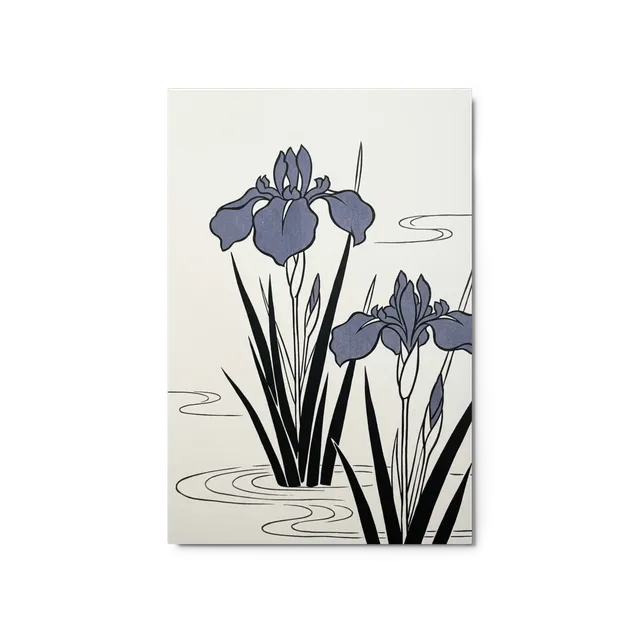 Twin Irises | Art Print