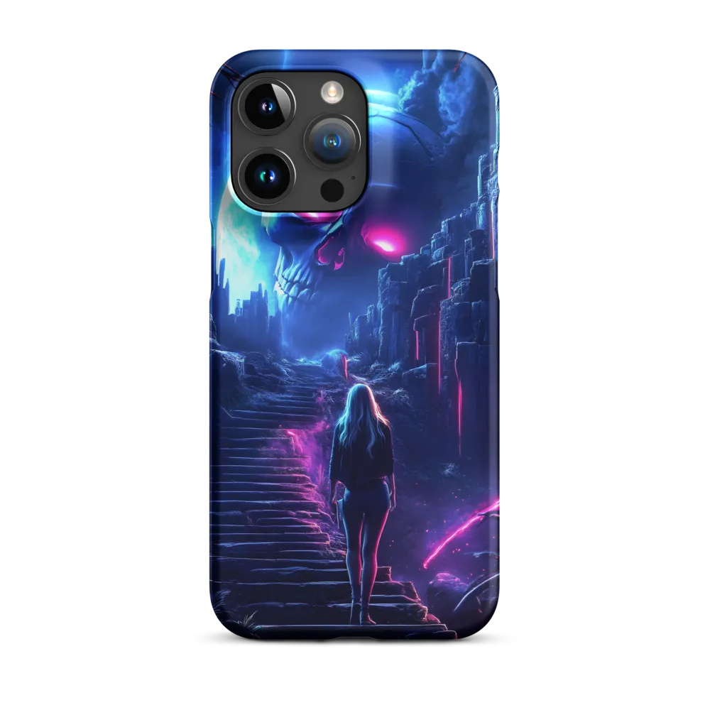 Surreal Skull Landscape | Phone Case