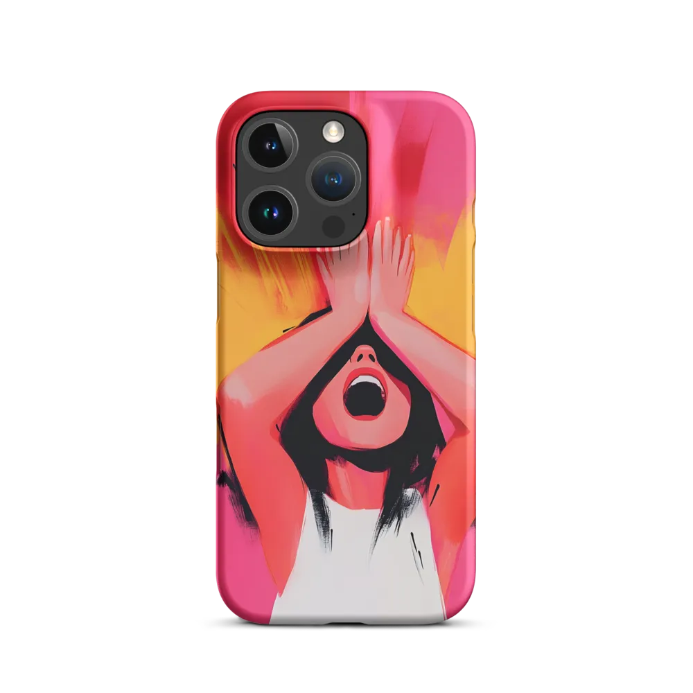 Expressive Girl Portrait | Phone Case
