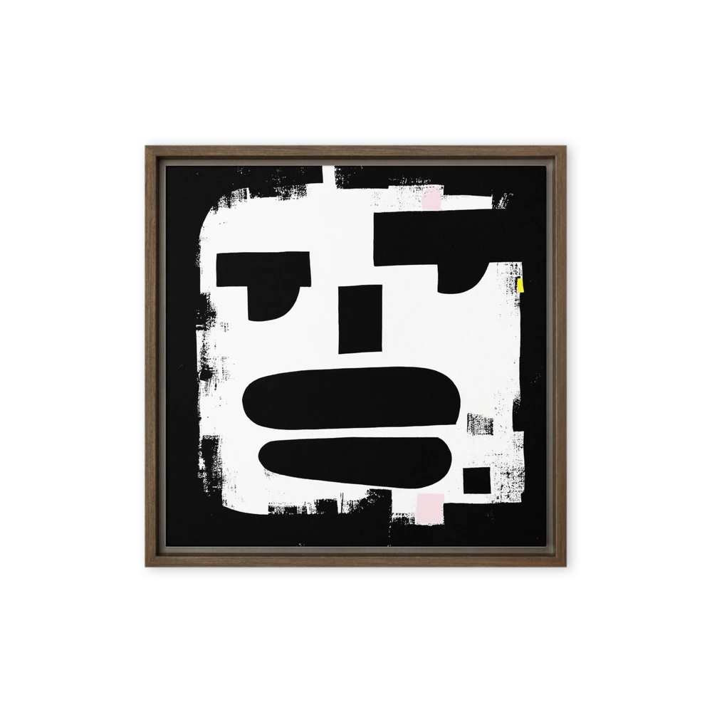 Block Face Abstraction | Art Print