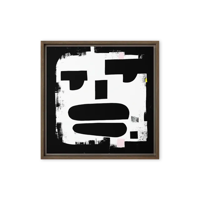 Block Face Abstraction | Art Print