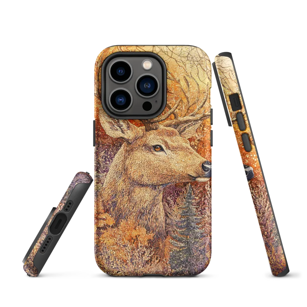 Autumn Stag Mosaic | Phone Case