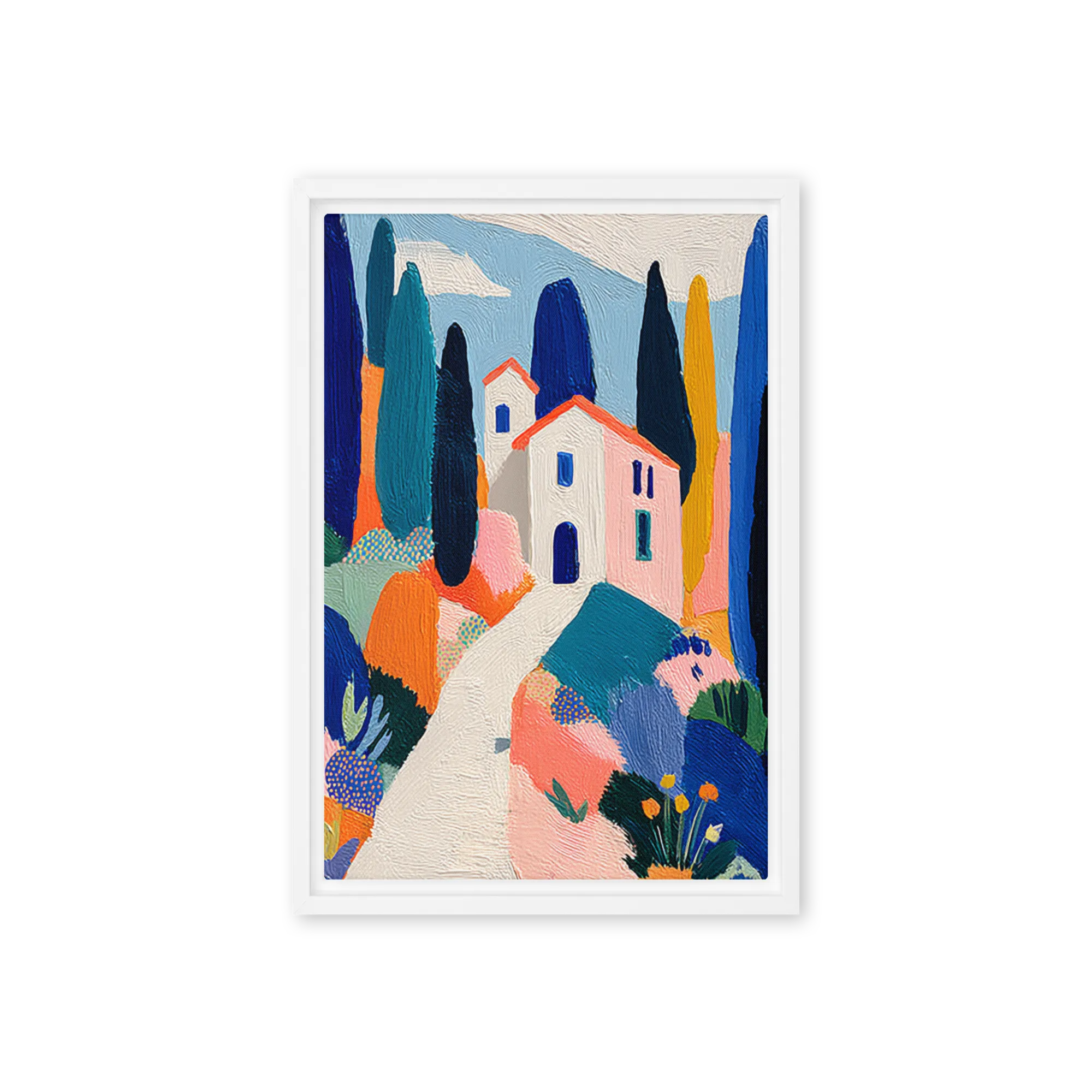 Cypress and Cottage