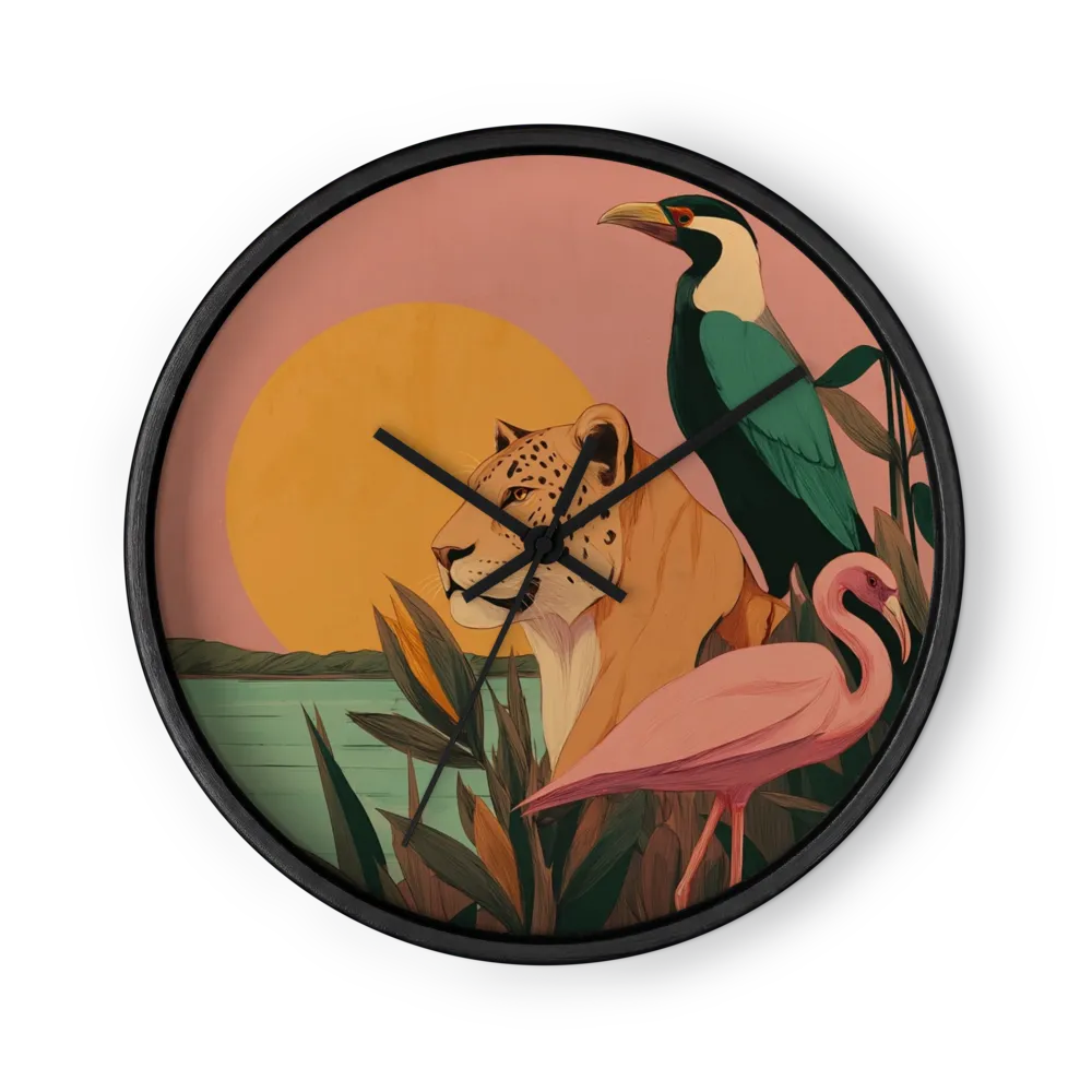 Jungle Harmony | Wall Clock