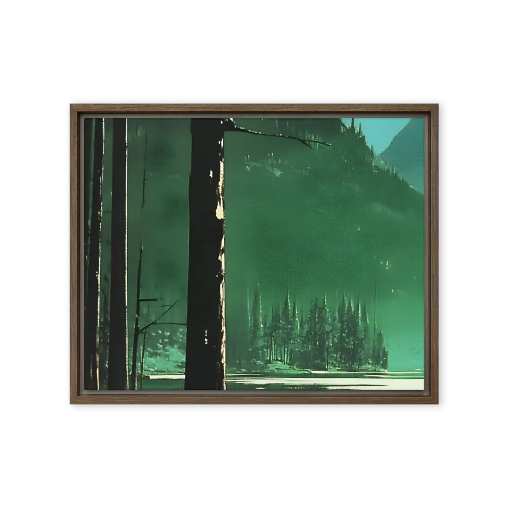 Tranquil Forest Lake | Art Print