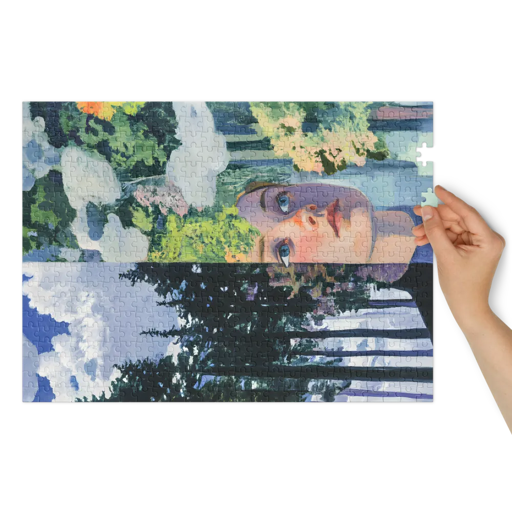 The Divided Gaze 
 Jigsaw Puzzle