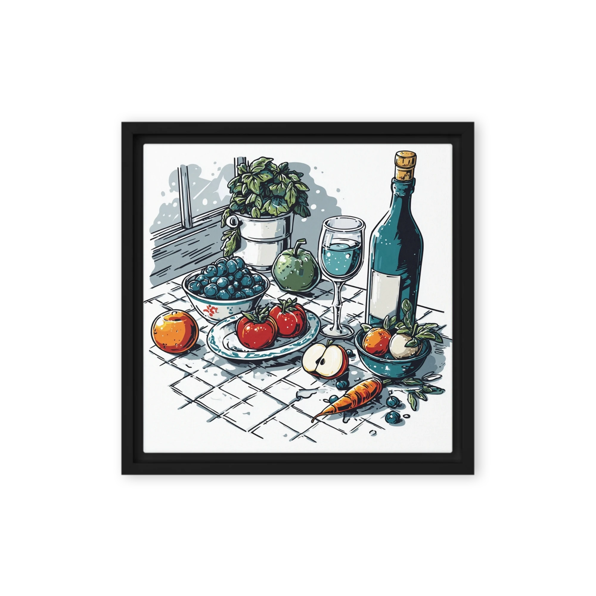 Kitchen Table Still Life