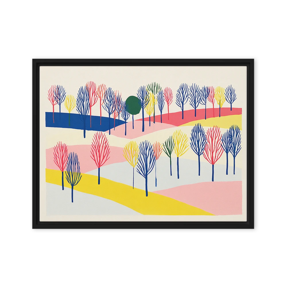 Pastel Hills | Art Print