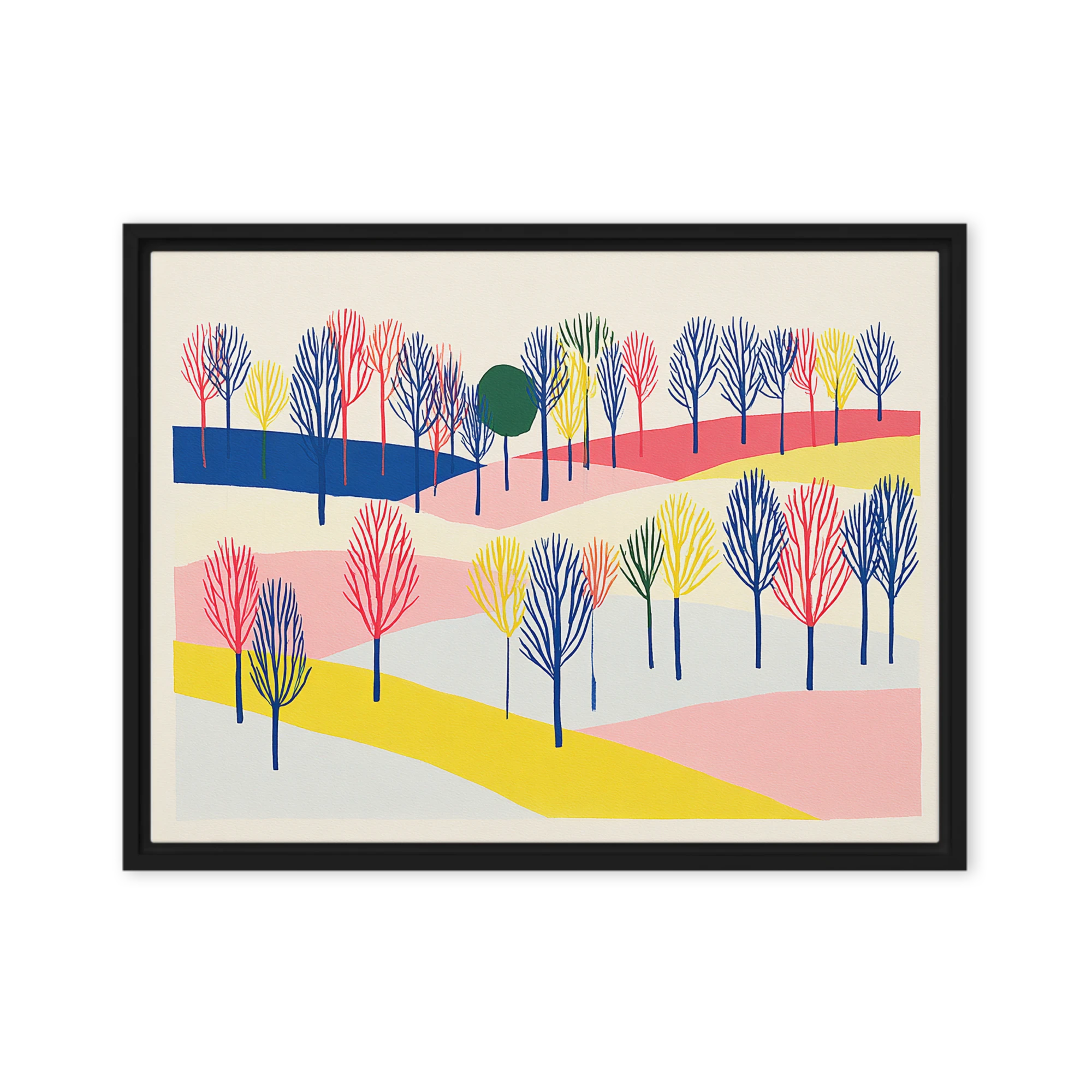 Pastel Hills | Art Print