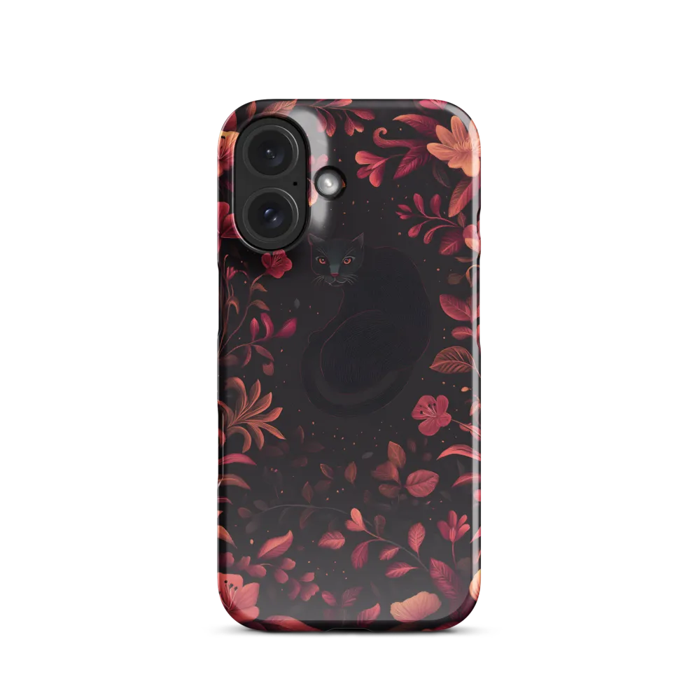 Nocturnal Floral Cat 
 Samsung Galaxy S10 Plus | Tough Case