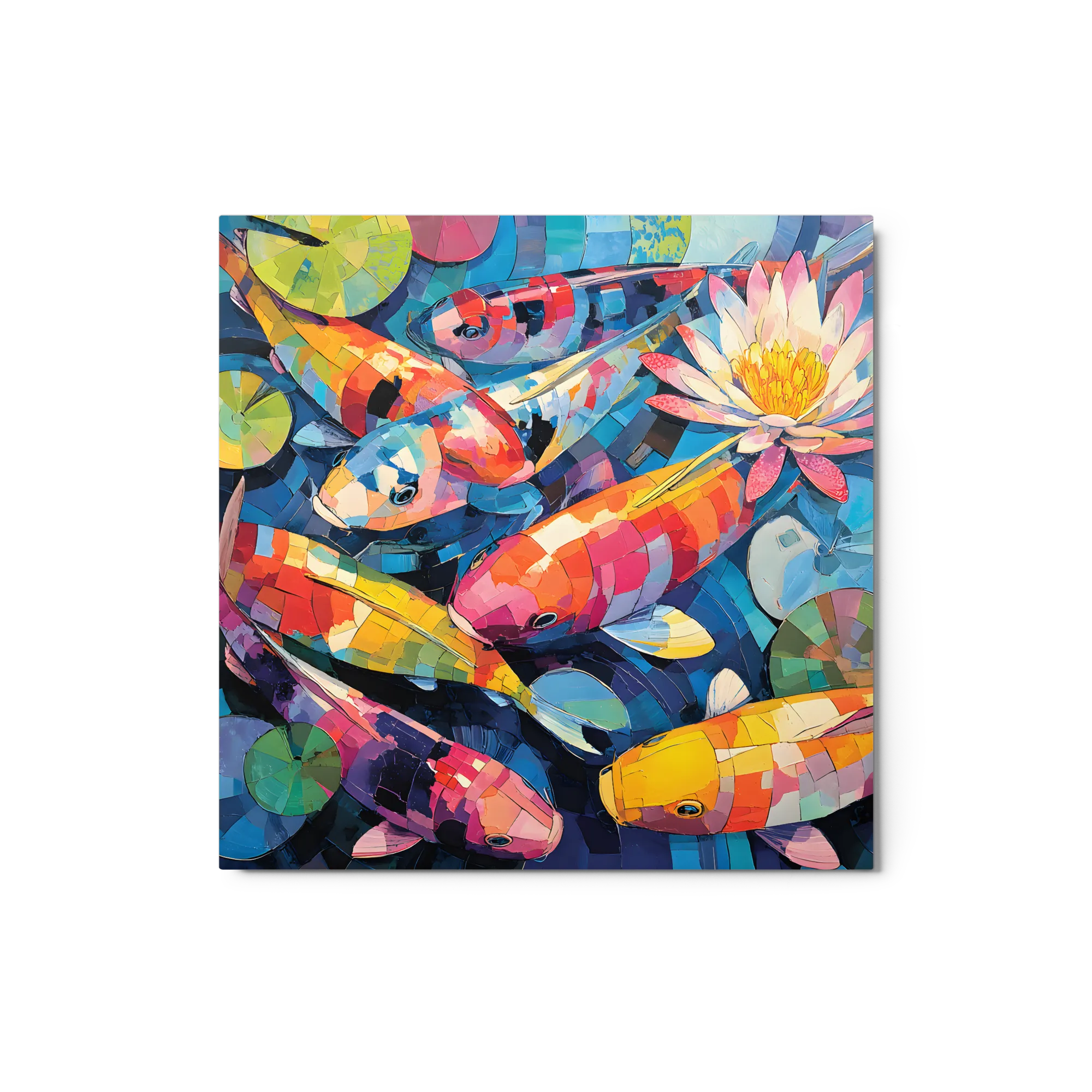 Colorful Koi Pond
