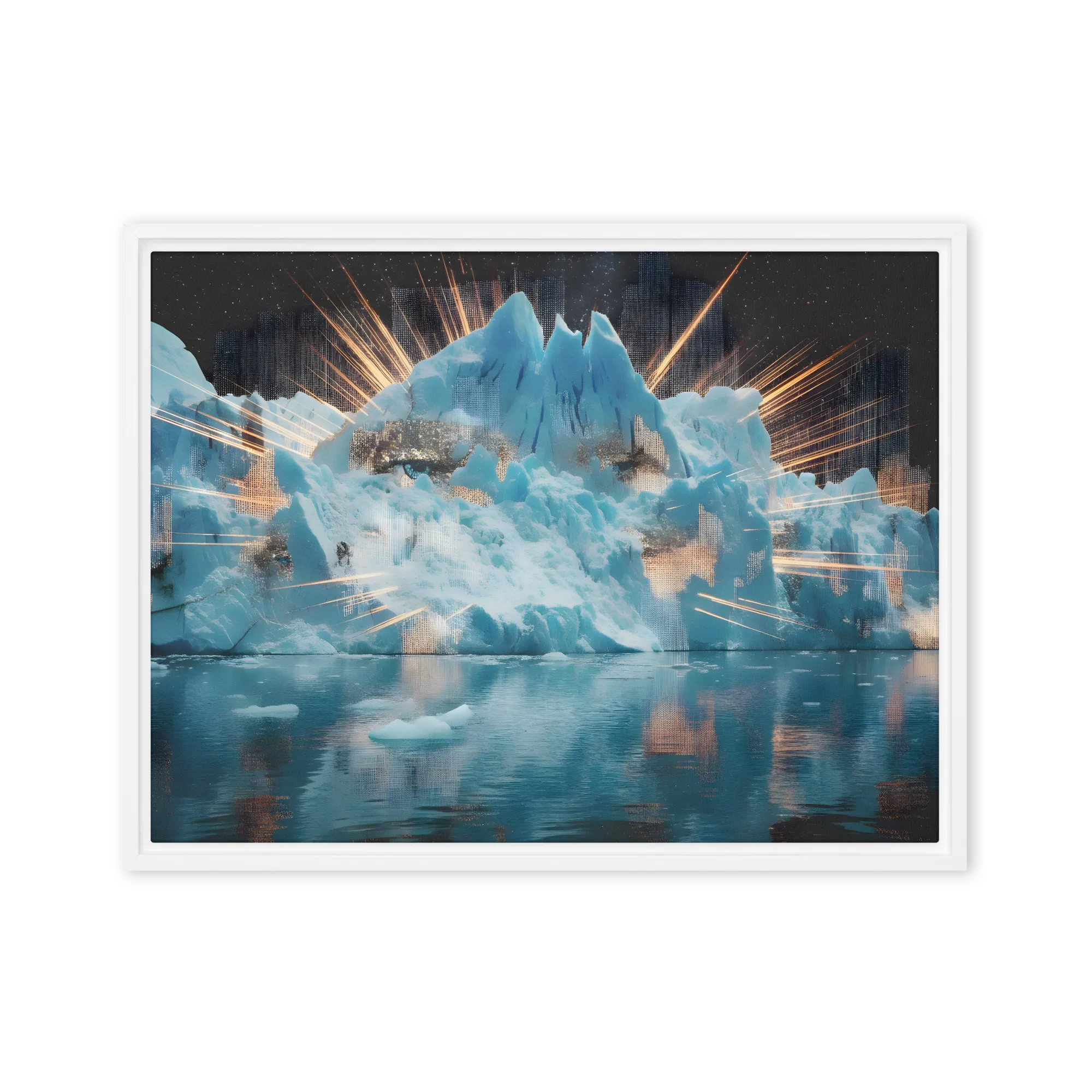 Frozen Future City | Art Print