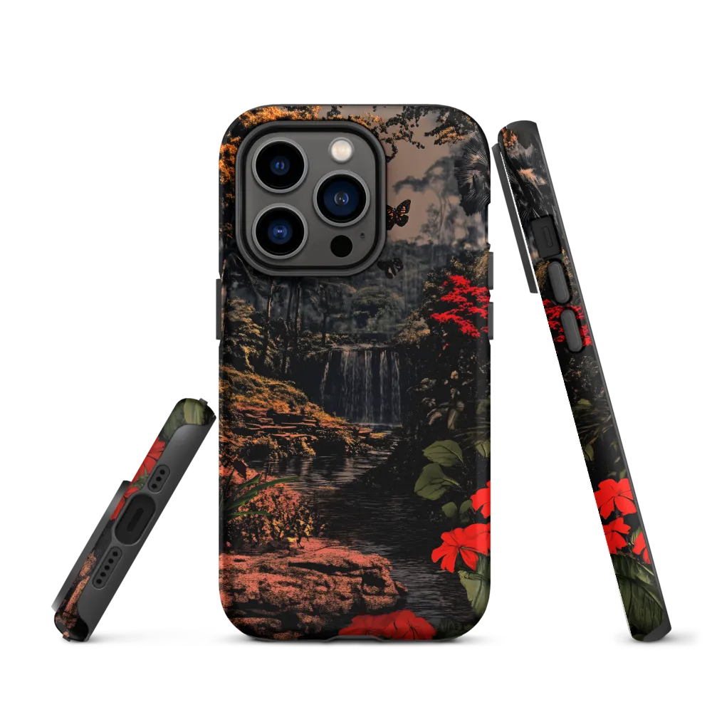 Enchanted Jungle Waterfall | Phone Case